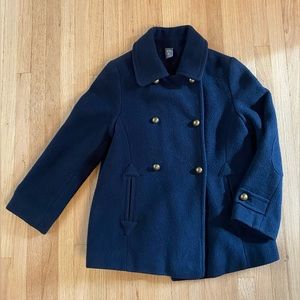 Zara Girls Wool Peacoat - Size 5/6